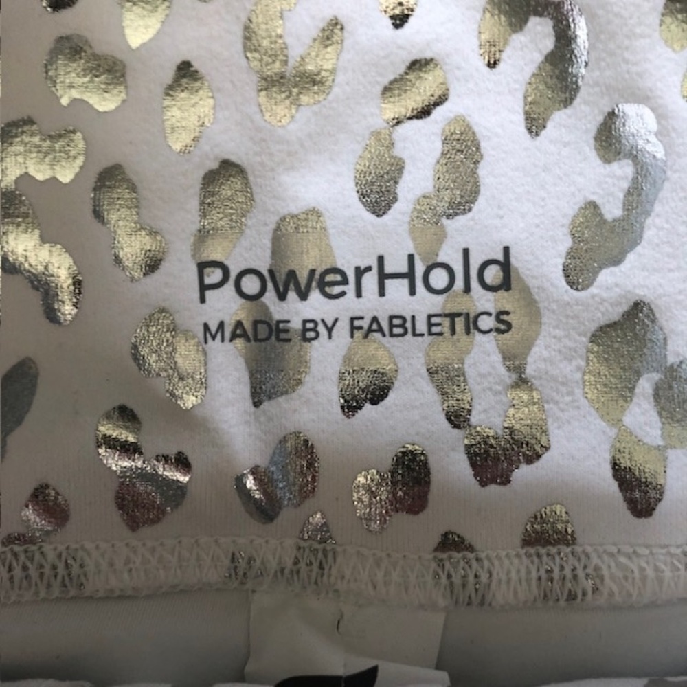 Fabletics White Define Powerhold High-Waisted 7/8… - image 3